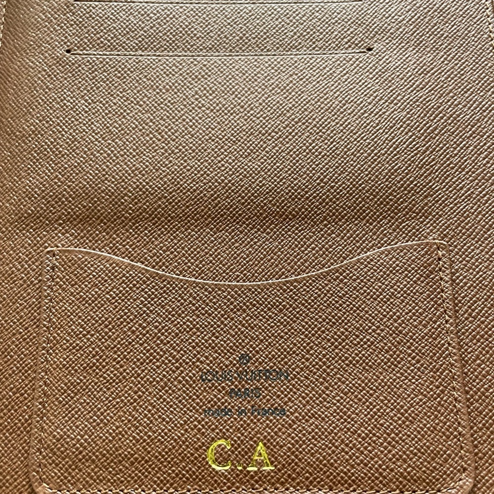 LOUIS VUITTON MONOGRAM BLOC A4 NOTEBOOK AGENDA COVER RARE - Picture 3 of 5